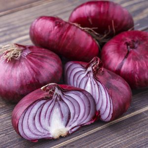 Purple onions